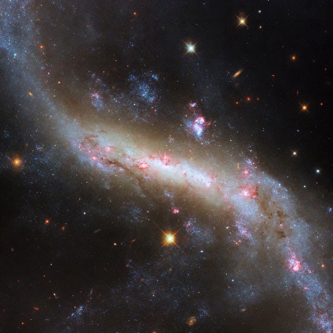 Can you guess how far this galaxy is-