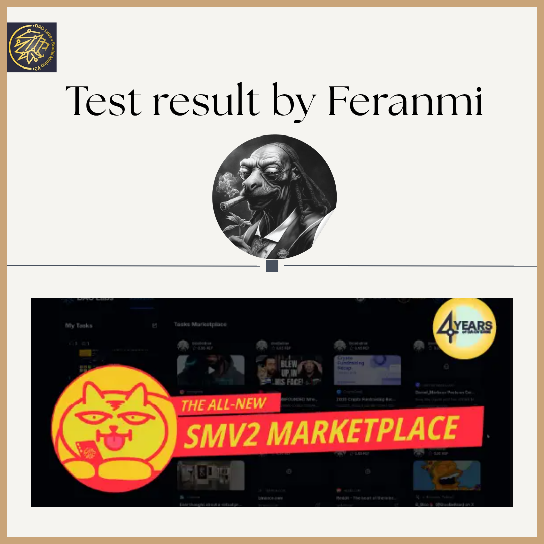 Task Marketplace Stress Test Results by Feranmi a Dedicated Mine