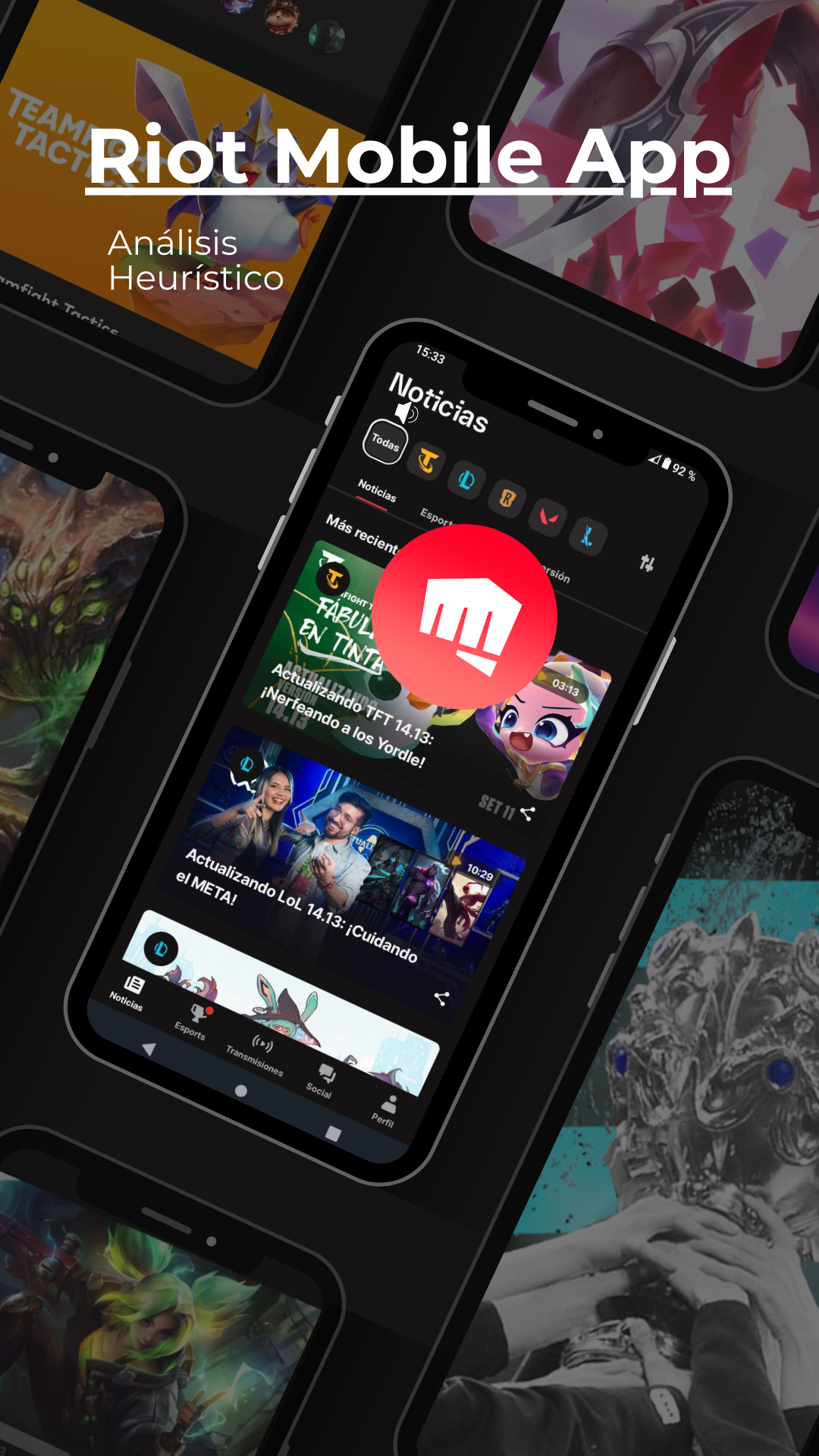 Análisis heurístico | Riot Mobile App