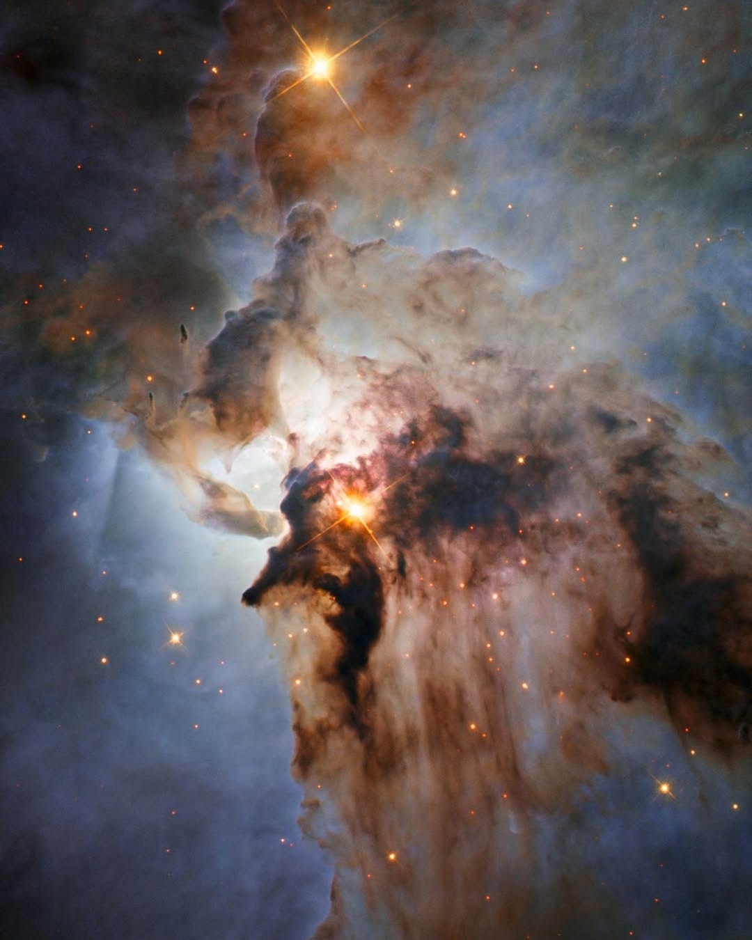 Firestorm in the Lagoon Nebula: Where Stars Are Born