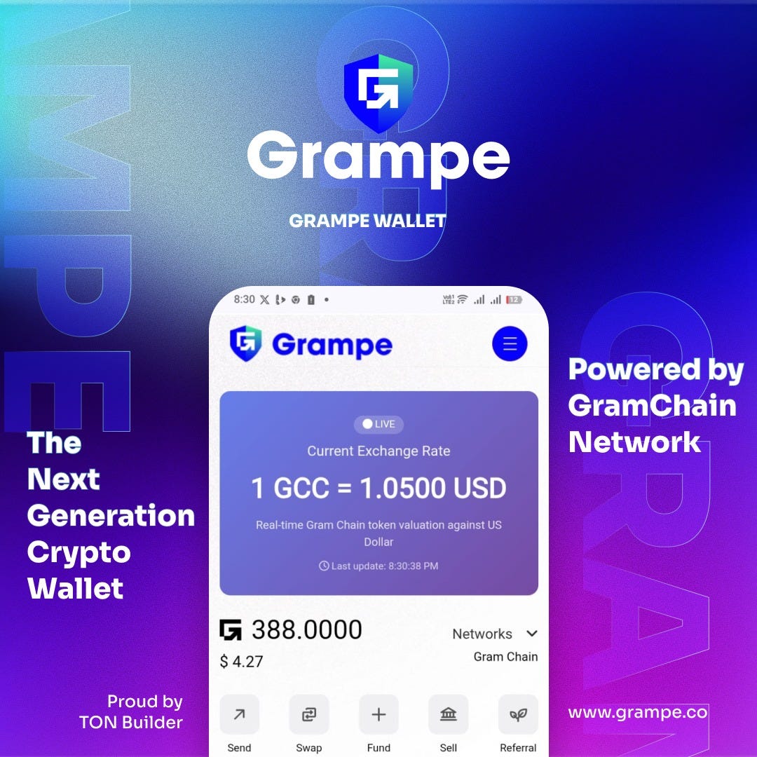 GramPe Wallet: The Next Generation Crypto Wallet Powered by GramChain Network