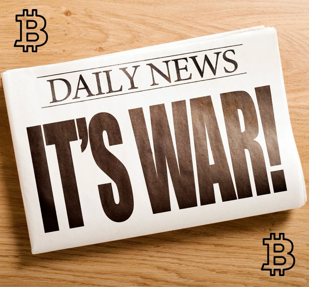Bombs Are Falling But Bitcoin Isn’t Rising – BeyondXLM Weekly #7