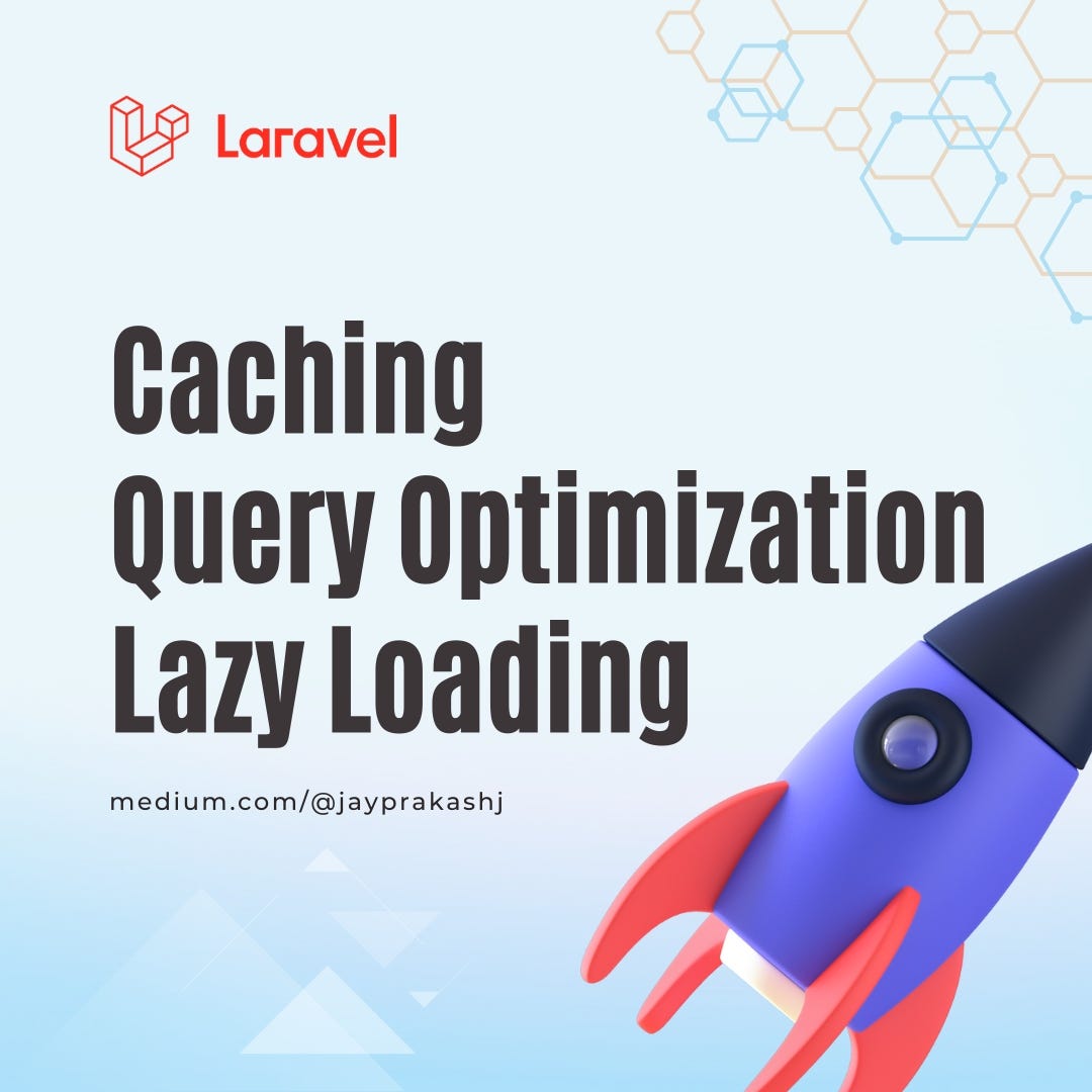 Performance Optimization in Laravel 11: Caching, Query Optimization, and Lazy Loading