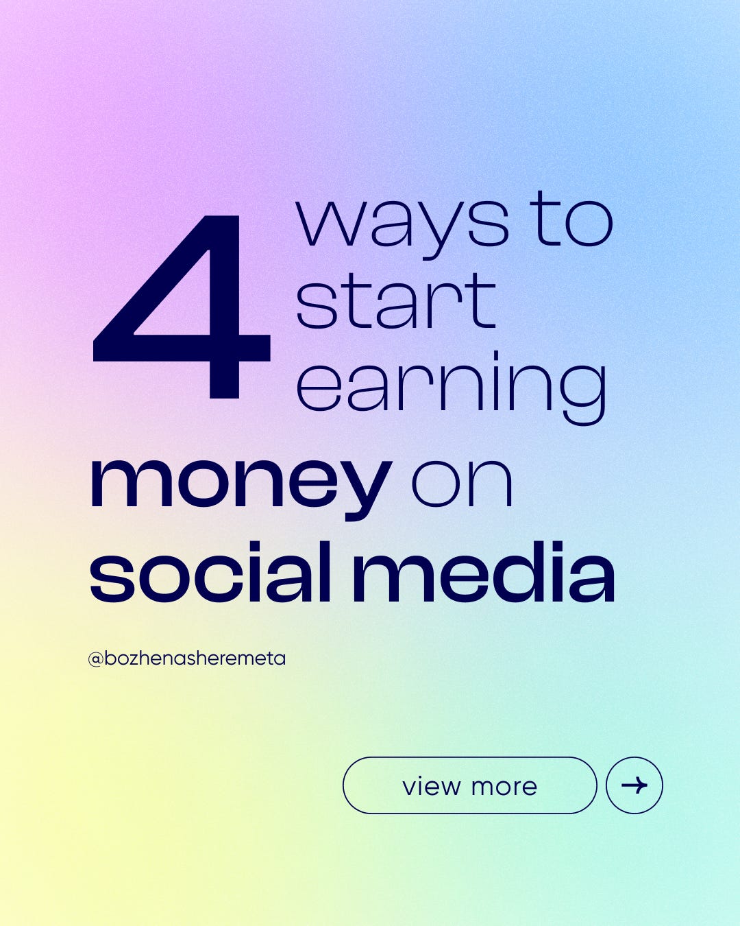 4 ways to make money on social media