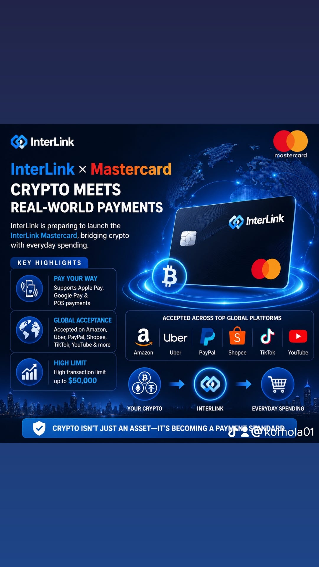  InterLink × Mastercard: Crypto meets real-world payments
InterLink is gearing up to launch the…