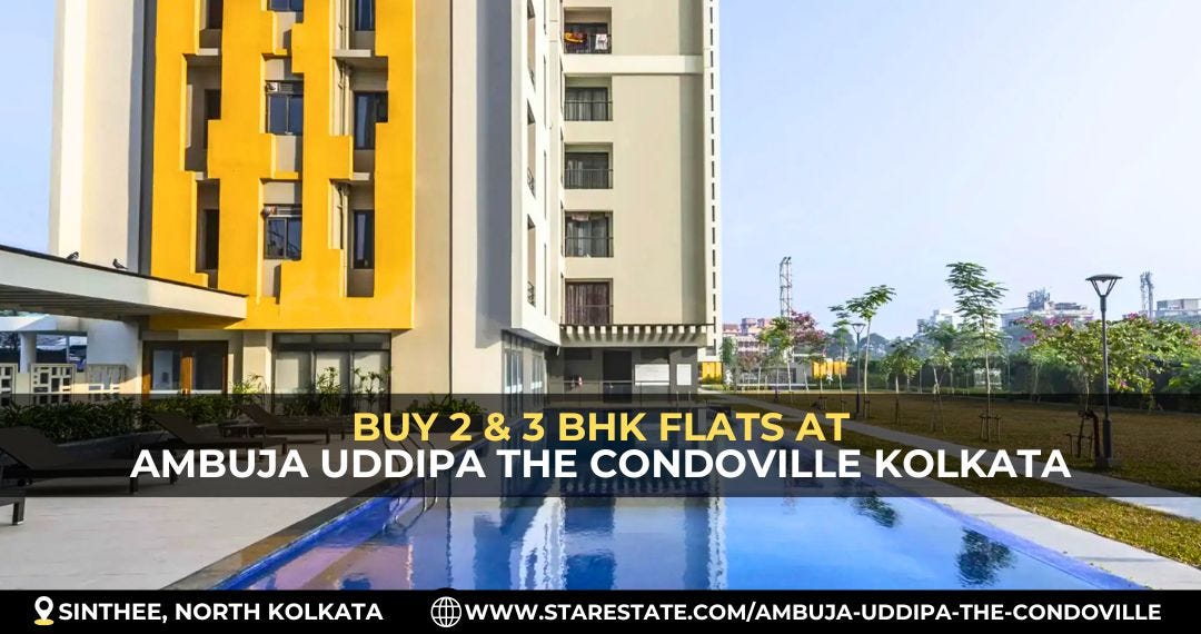 Buy 2 & 3 BHK Flats at Ambuja Uddipa The Condoville Kolkata