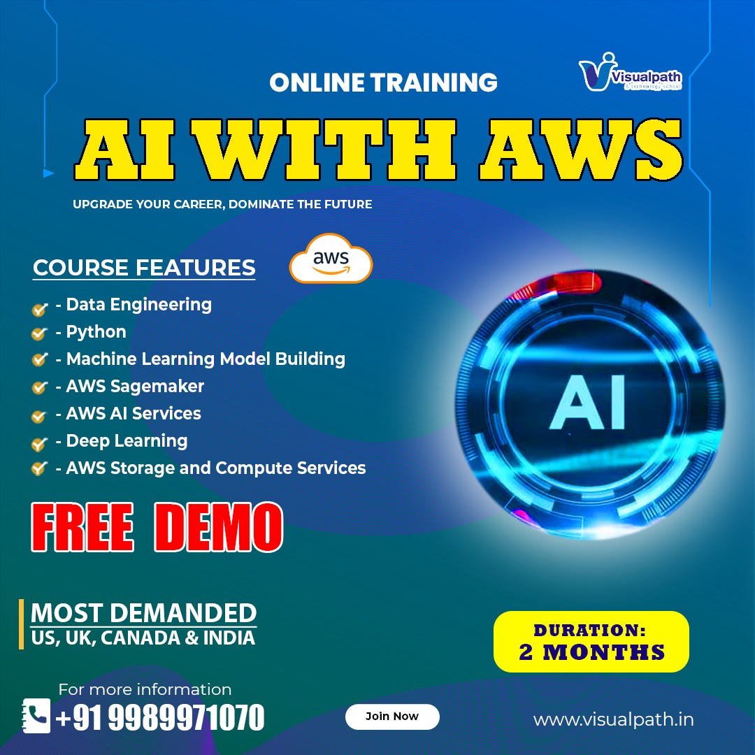 AI with AWS Online Training | AI with AWS Training