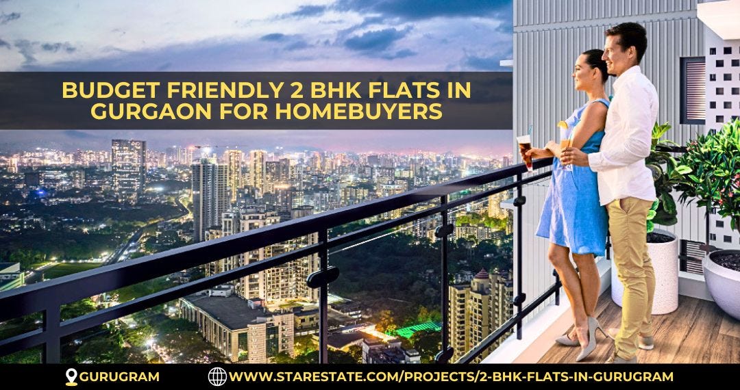 Premium 2 BHK Flats In Gurgaon With Clubhouse Access