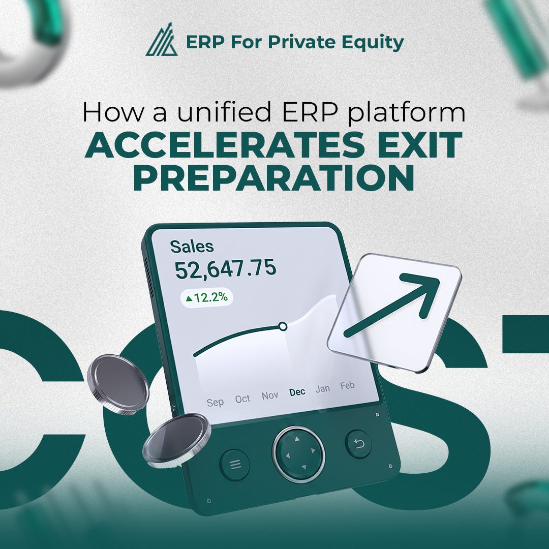 How a Unified ERP Platform Accelerates Exit Preparation