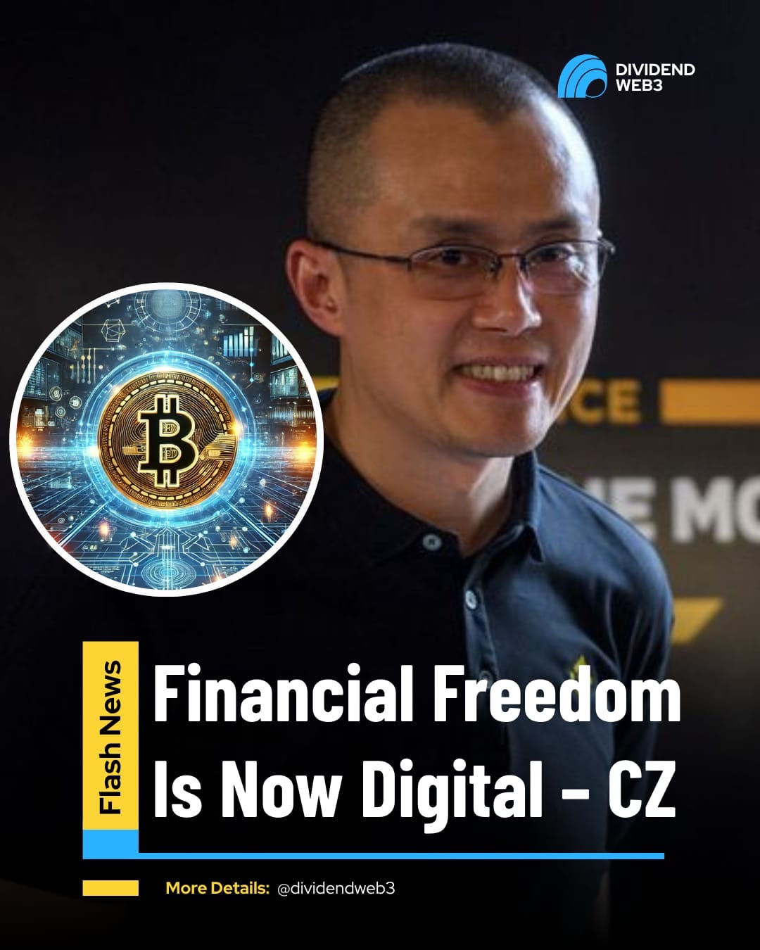FINANCIAL FREEDOM IS NOW DIGITAL — CZ