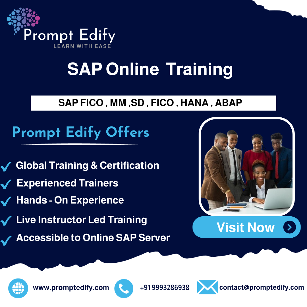 SAP SD & MM Training & Certification in Tanzania at Prompt Edify