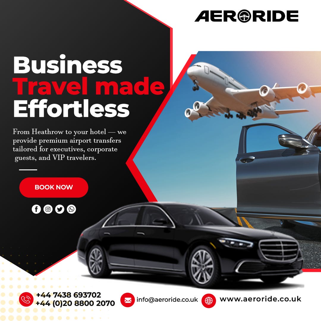 Why AeroRide Is the Smart Choice for UK Airport Minicab Services
