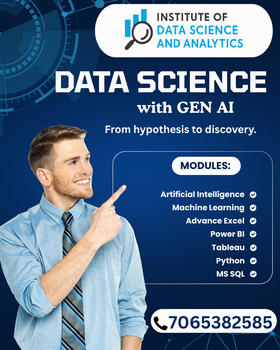 Master Data Science & Generative AI at IDSA Janakpuri!