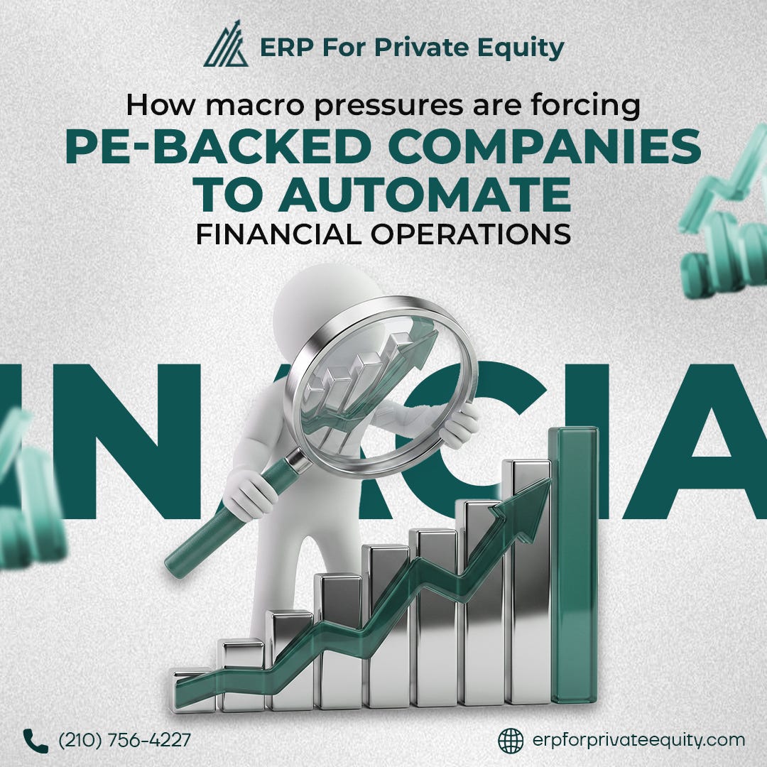 How Macro Pressures Are Forcing PE-Backed Companies to Automate Financial Operations