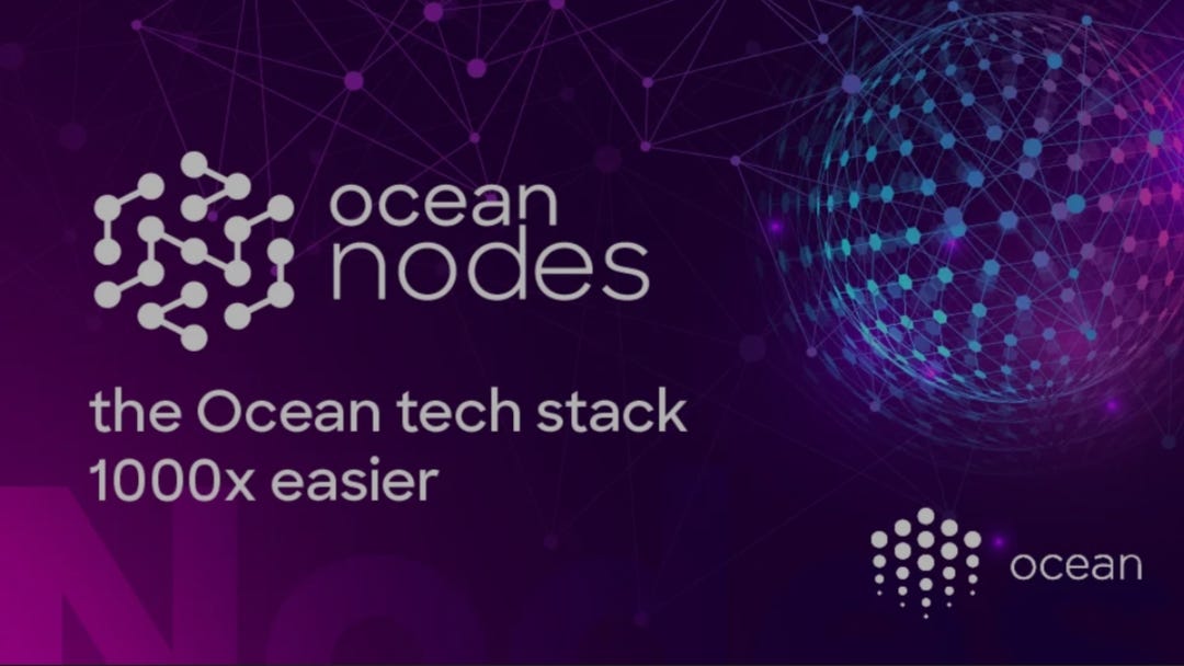 Introducing Ocean Nodes: Decentralized practical solution for building powerful AI