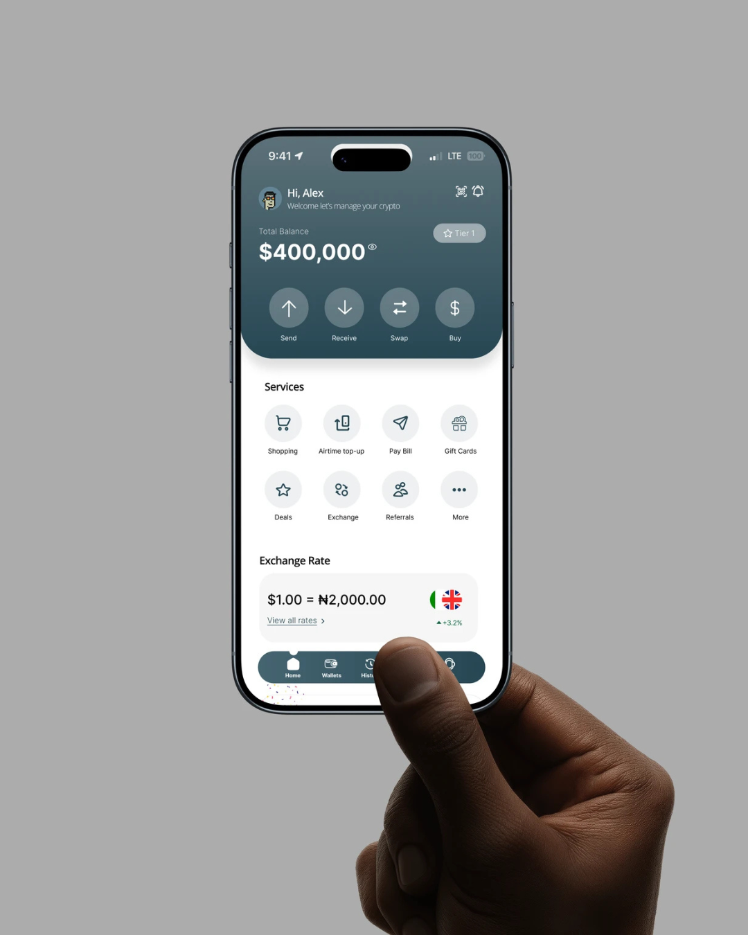 Crypto to fiat Money Exchange App: My Process