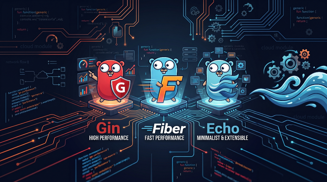 Which one faster? | A Comprehensive Performance Analysis of Gin, Echo, and Fiber in the Go Ecosystem