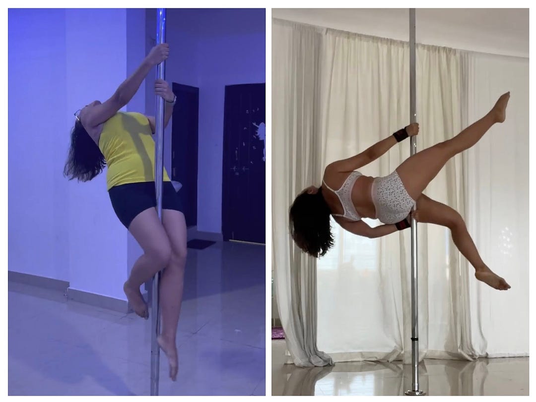 Pole-dancing for exercise? Our fitness columnist gives it a shot