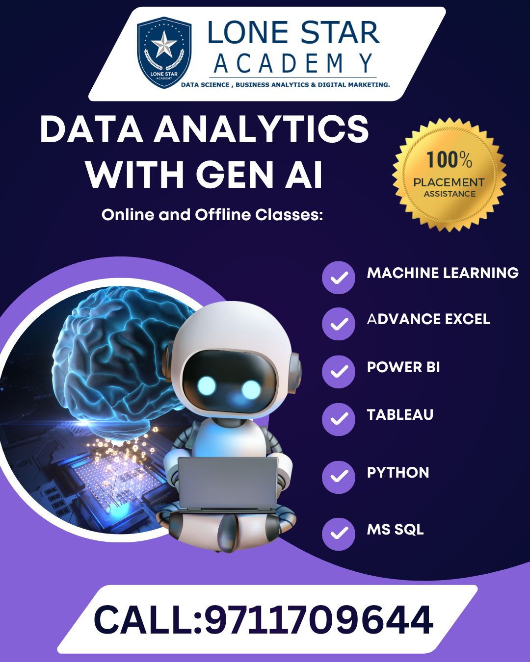 Data Analytics with Gen AI — Lone Star Academy, Janakpuri