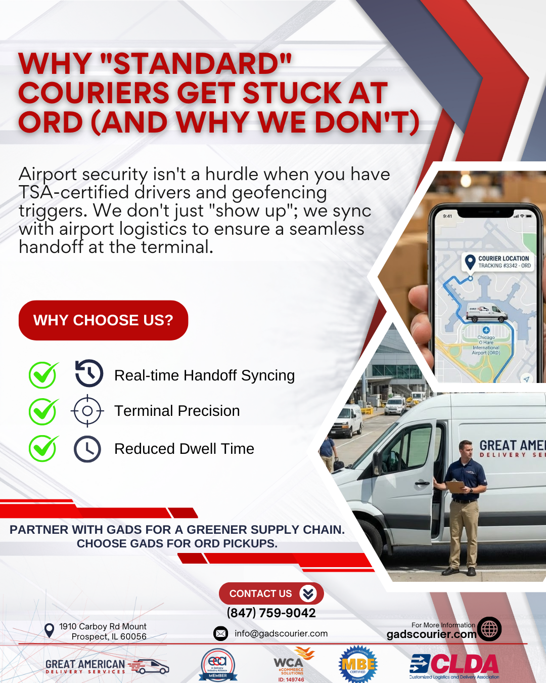 Why Standard Couriers Get Stuck at ORD (And Why We Don’t)