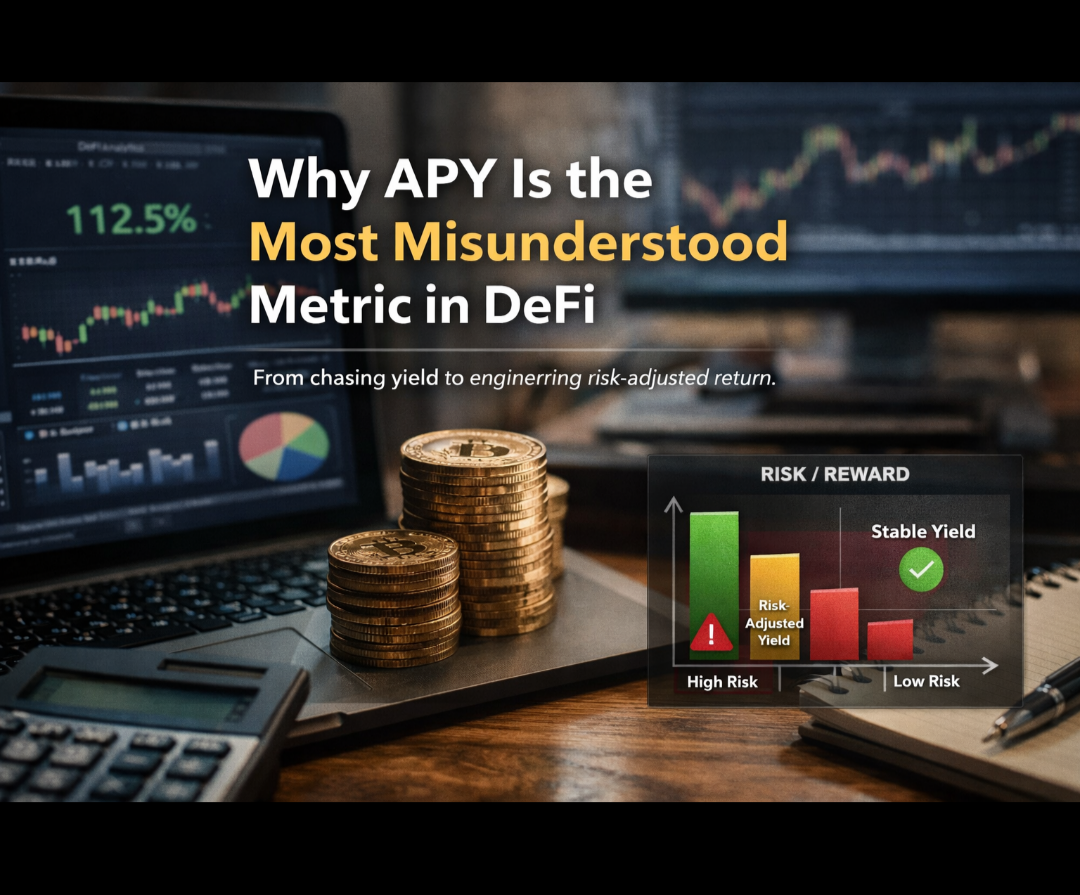 Why APY Is the Most Misunderstood Metric in DeFi
