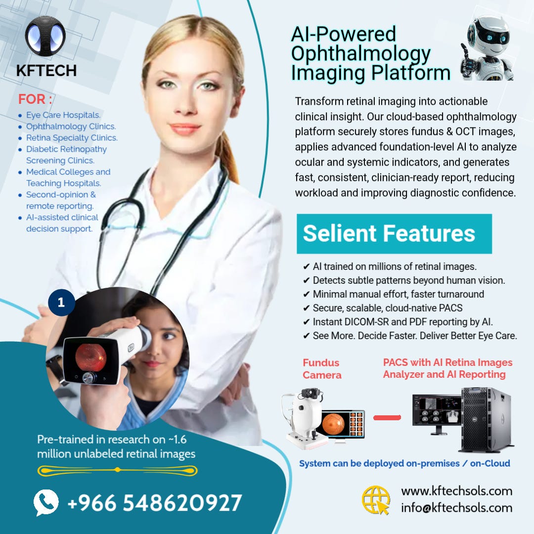 Better Vision Care. Better AI Analysis. Better insights.
