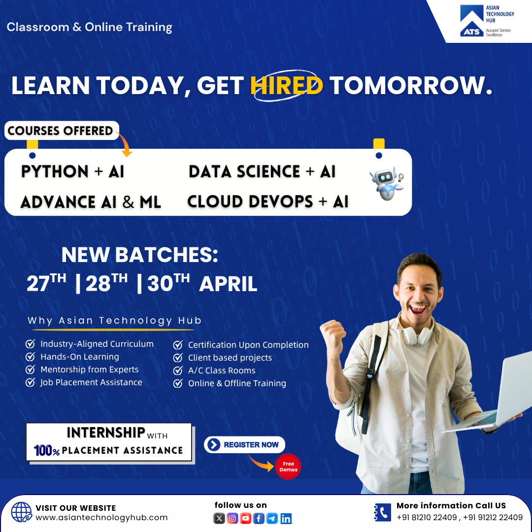 Learn Today, Get Hired Tomorrow | Asian Technology Hub