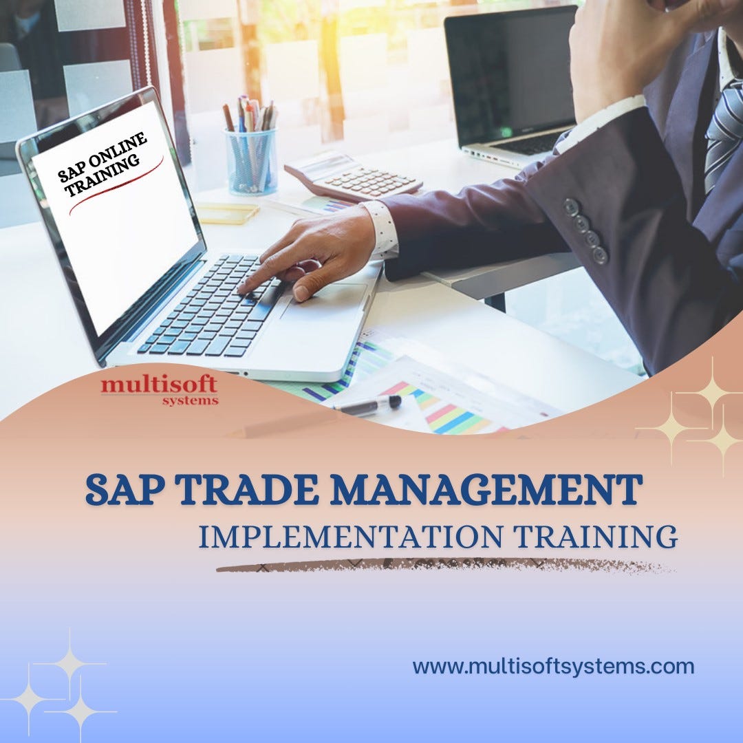 SAP Trade Management Implementation Online Training and Certification Course