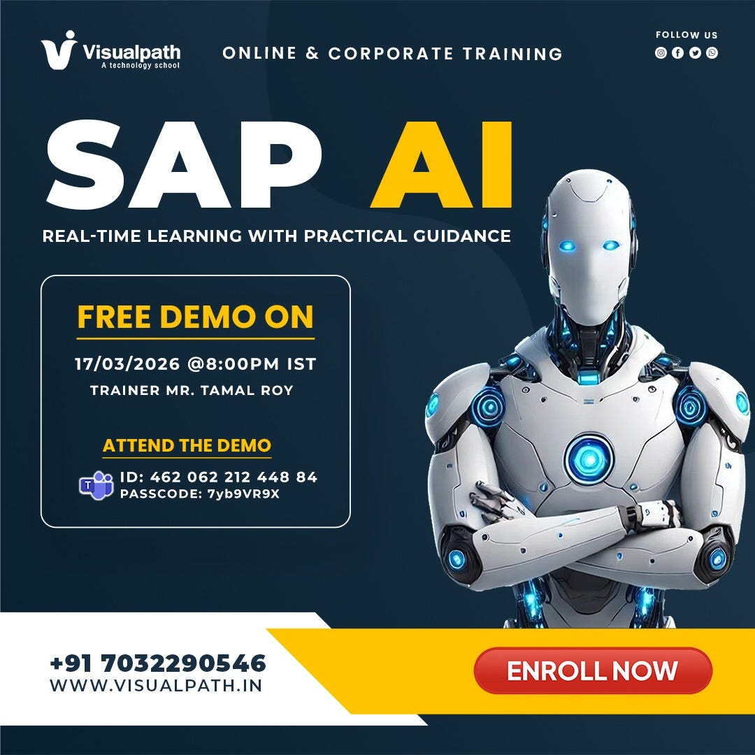 Free Demo: SAP AI Live Session for Future-Ready Skills