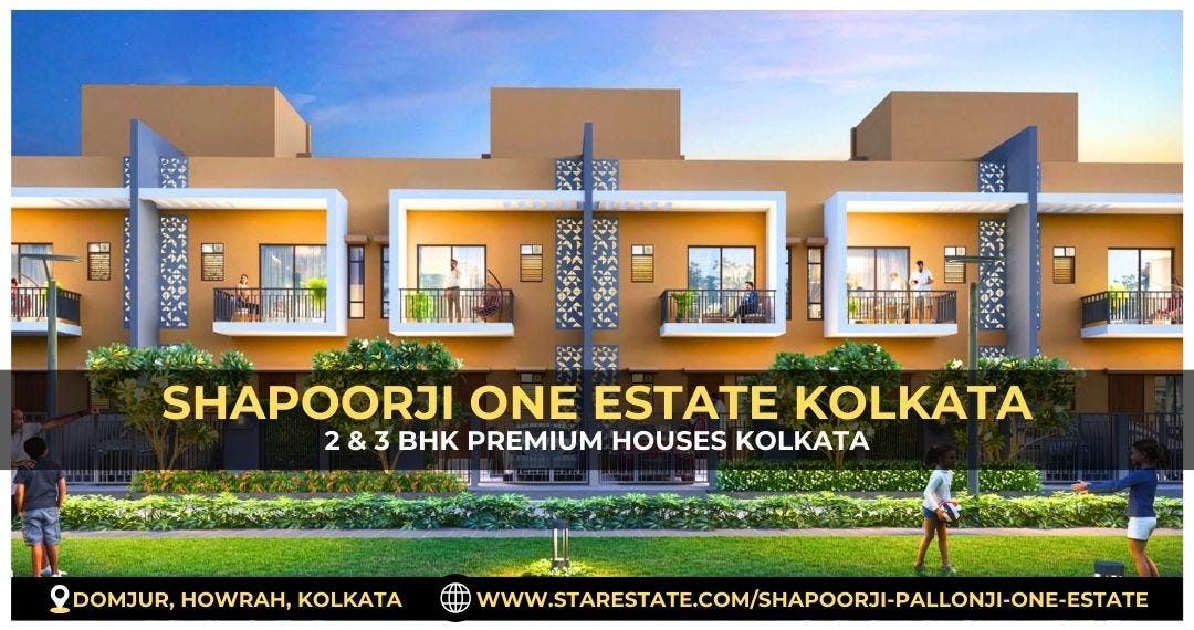 Shapoorji One Estate Kolkata Spacious 2 & 3 BHK Modern Homes
