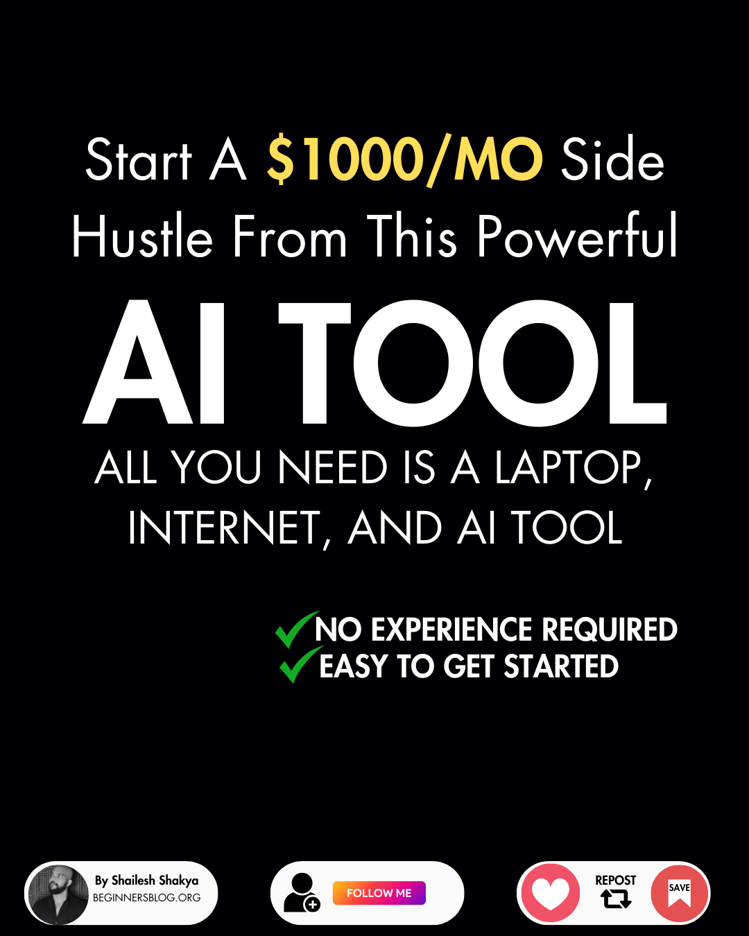 Start A Side Hustle Using This AI Tool (No Experience Required!)