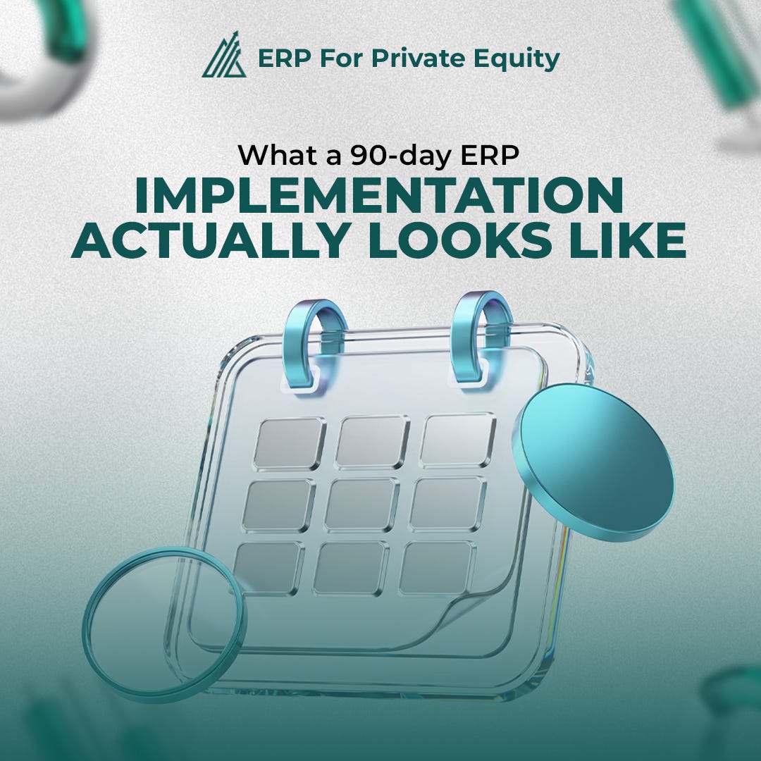 What a 90-Day ERP Implementation Actually Looks Like