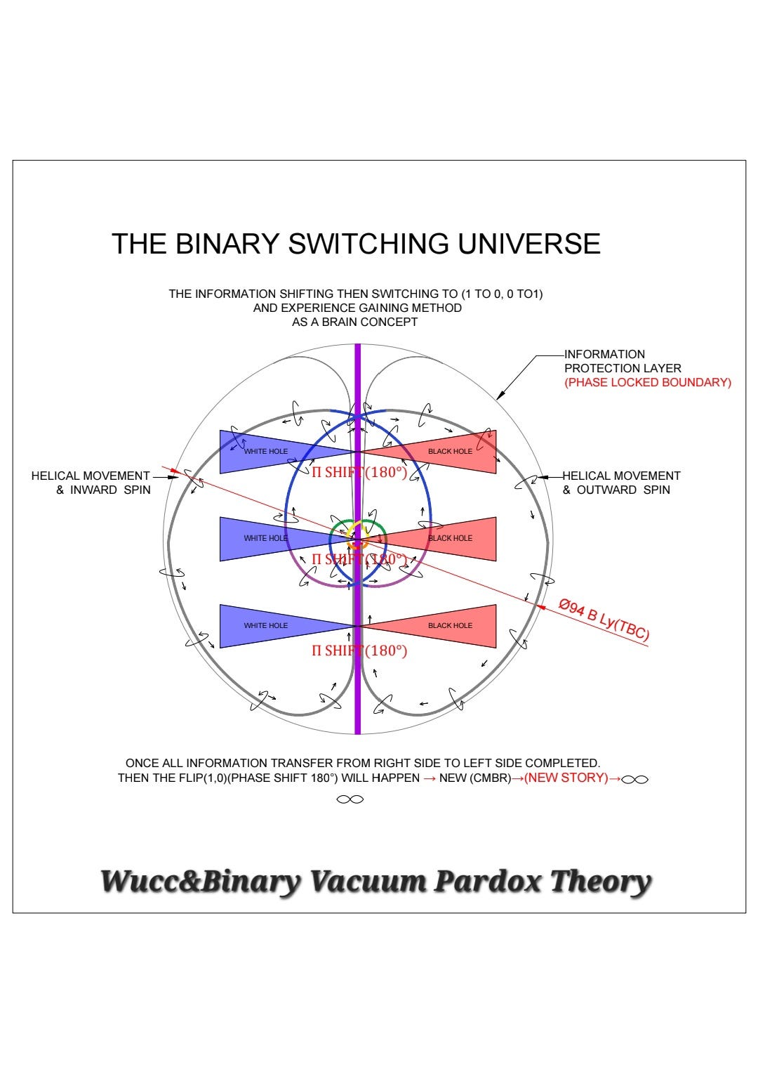 The Binary Switching Universe