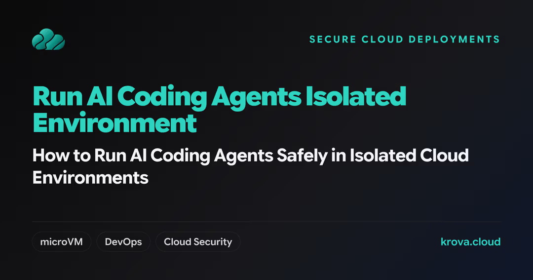 AI Coding Agents Are Powerful — But They Should Never Run Directly on Your Host