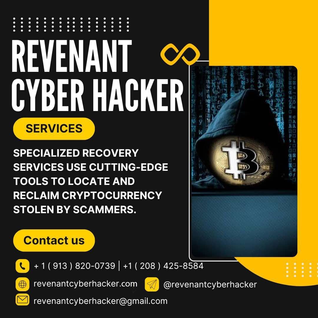 BITCOIN RECOVERY EXPERT HIRE- REVENANT CYBER HACKER