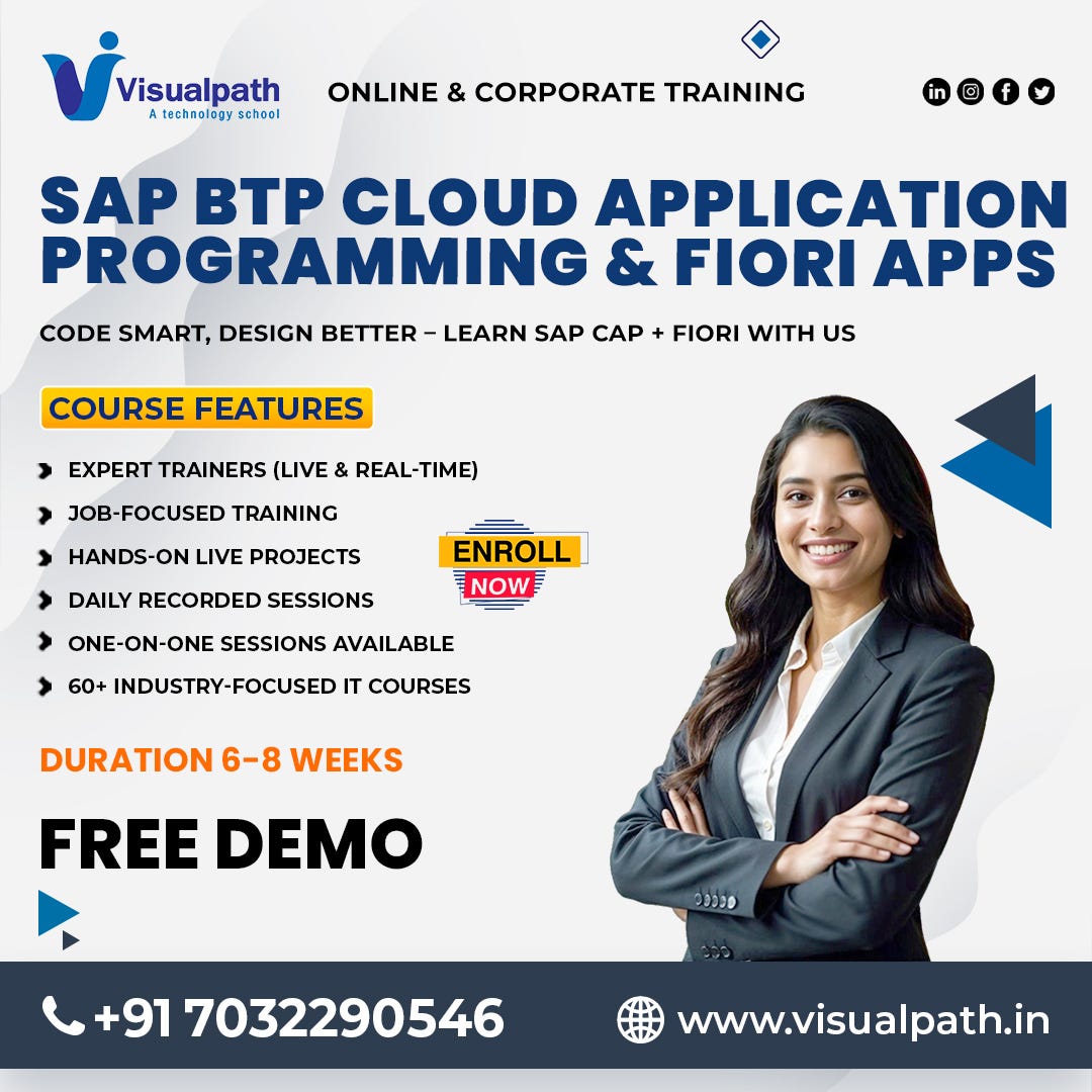 Master SAP BTP CAP & Fiori with Live Online Training!