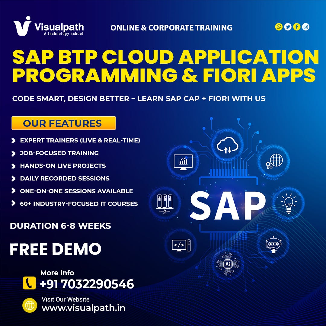 SAP BTP Cloud Application Programming Course — Join Today!