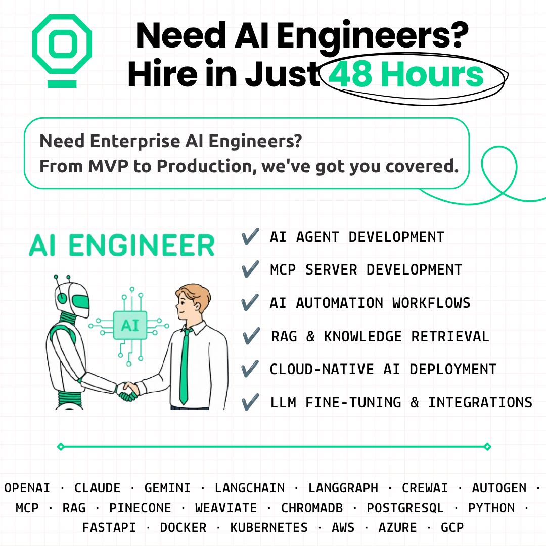 Hire Enterprise AI Engineers in Just 48 Hours