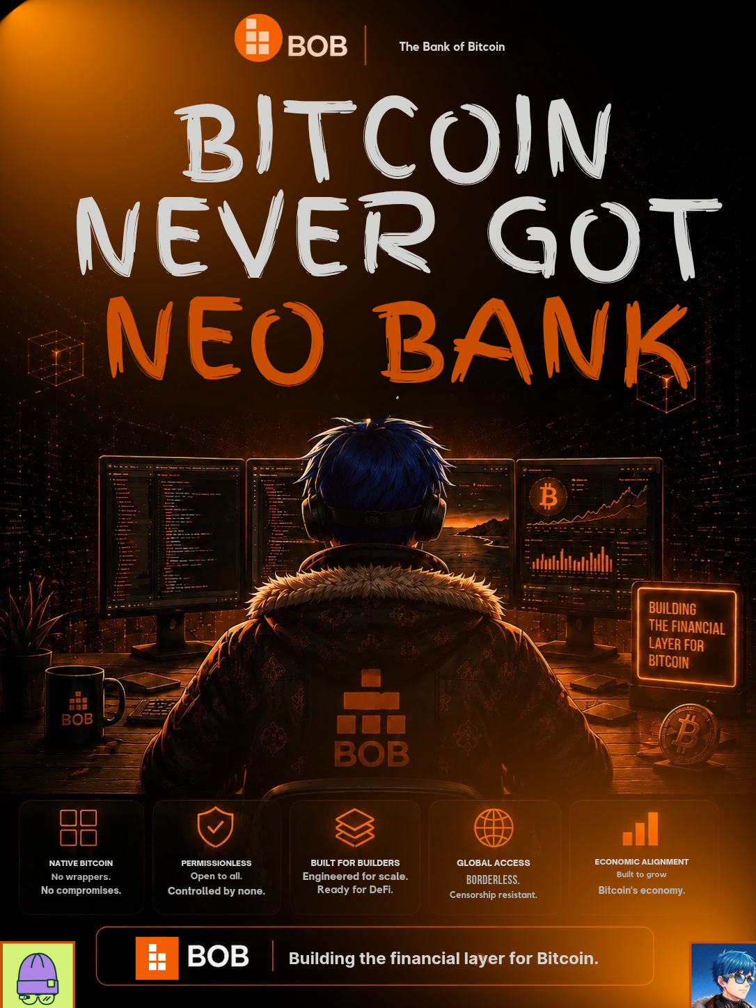Why BOB is the Bitcoin Bet That Actually Compounds: A Neobank Moment for Native Finance