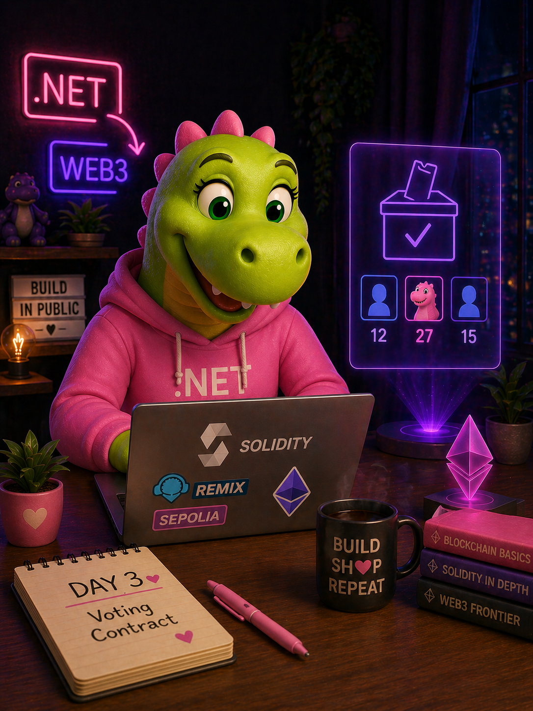 A .NET Dinosaur in Web3. Day 3: Voting, Sybil Attacks and Identity
