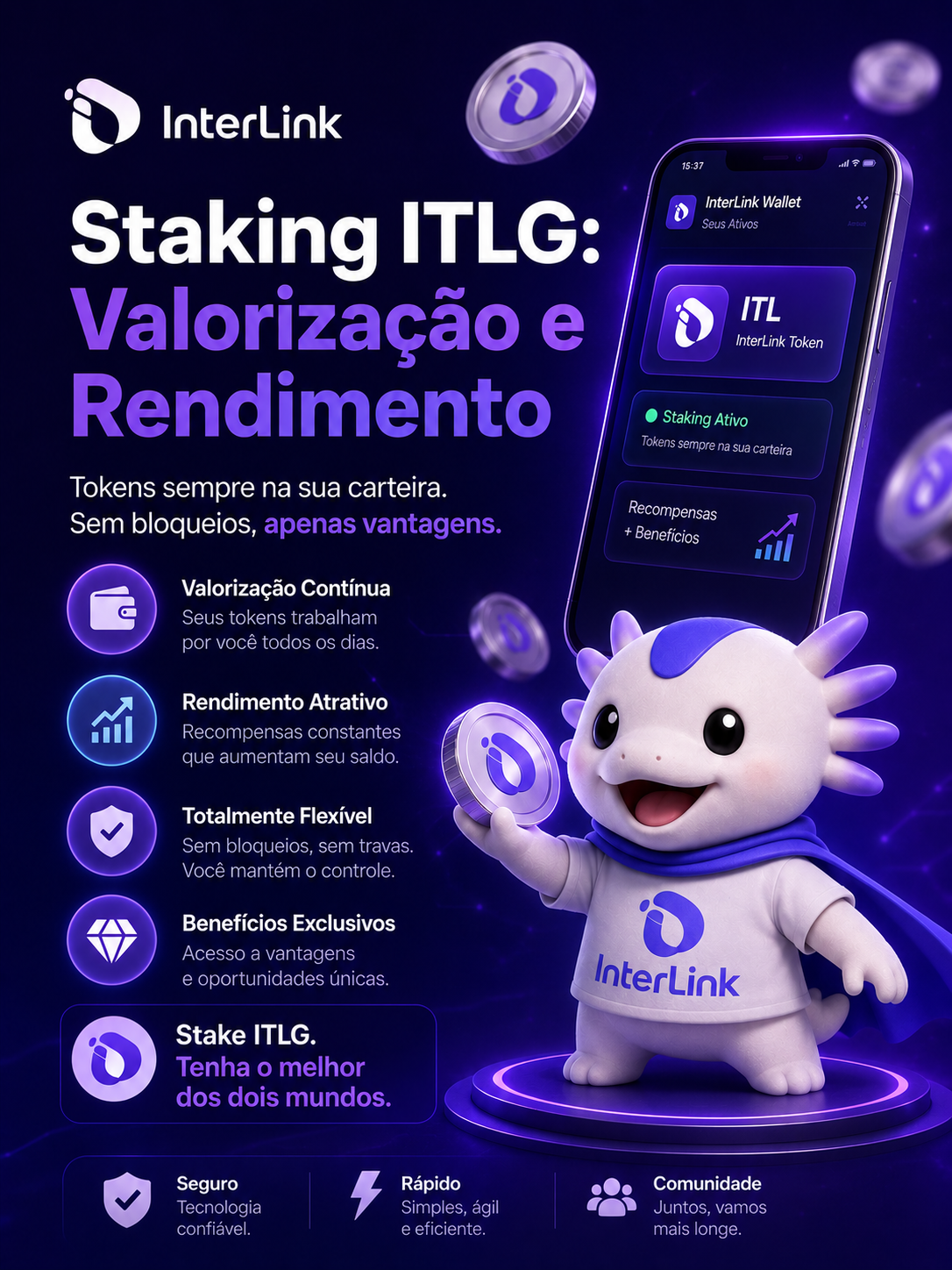 LOCK E STAKING