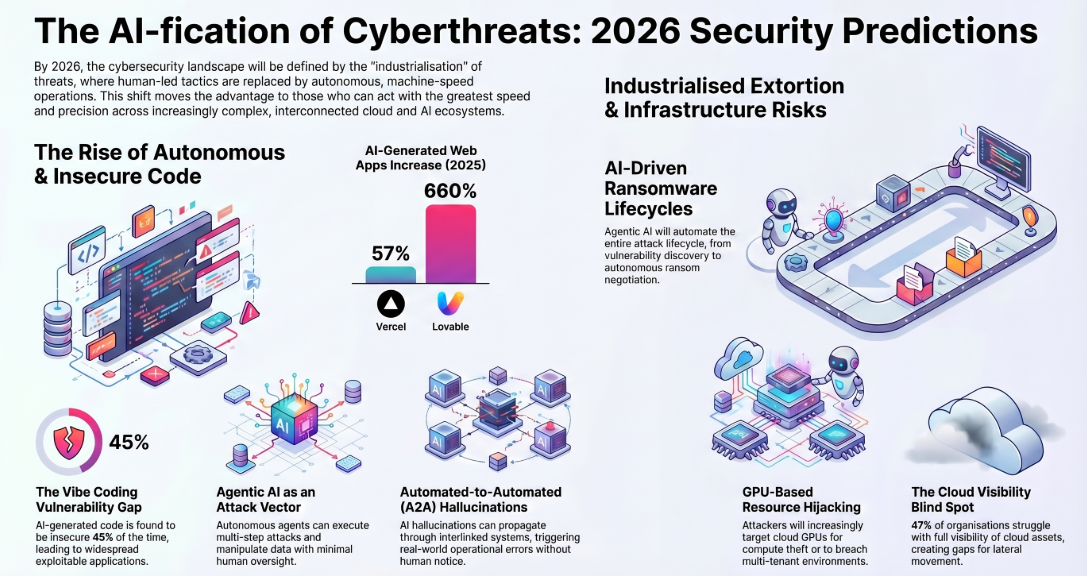2026: The Year Cybercrime Goes Autonomous (and Your Next Hire Might Be a Deepfake)