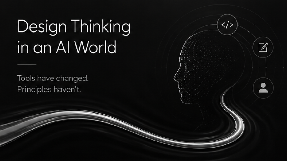 Design Thinking in an AI World