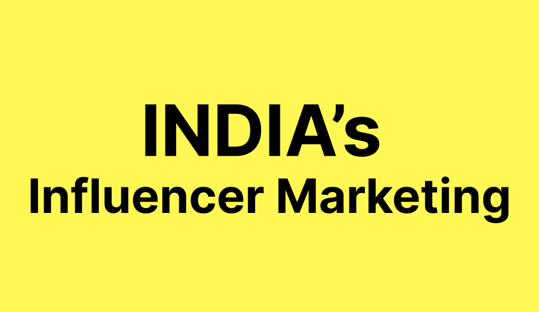 India’s Influencer Marketing: Projected Surge to ₹34 Billion by 2026