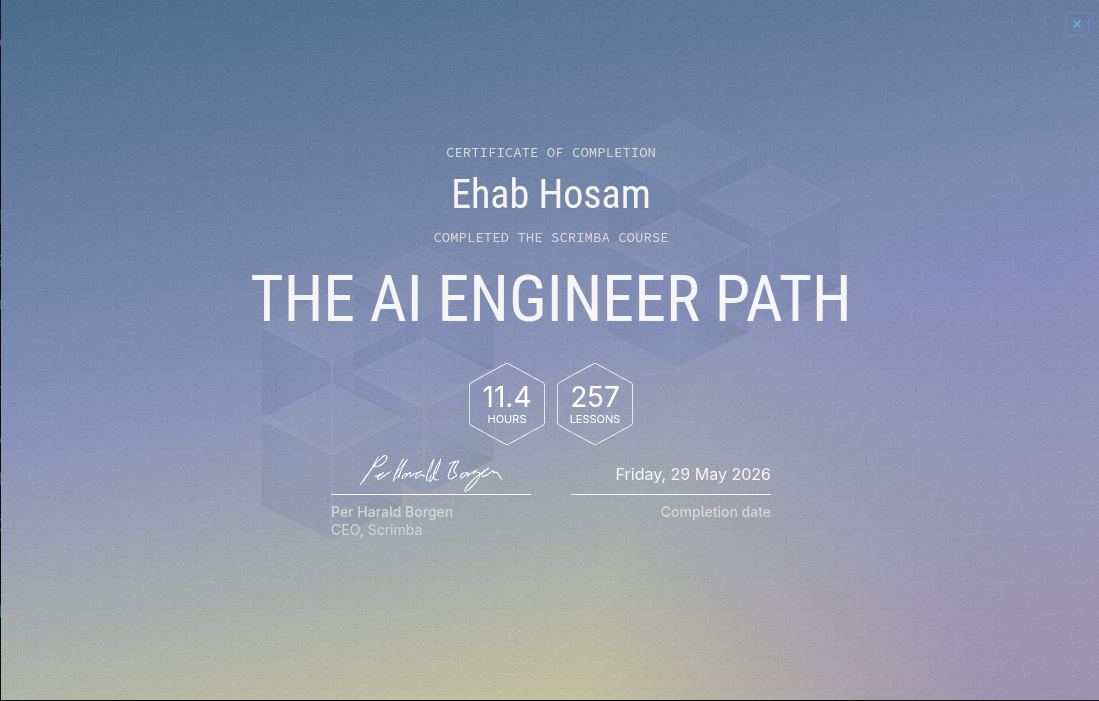 I went through Scrimba’s AI Engineer Path so you don’t have to