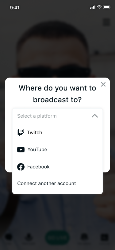 Mobile Game Broadcasting