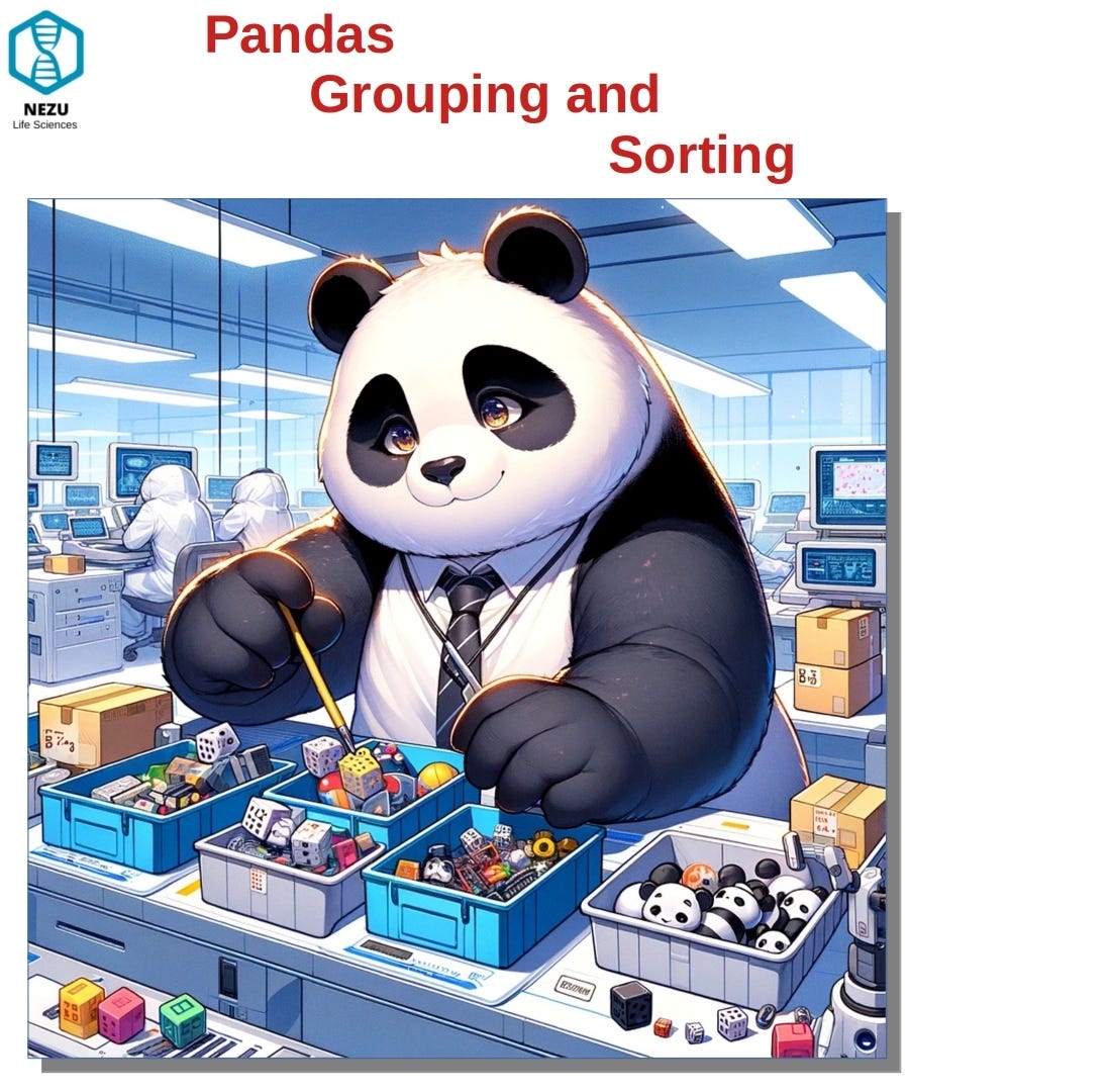 Python Intro — Pandas — Sort and Group Data [5/5]