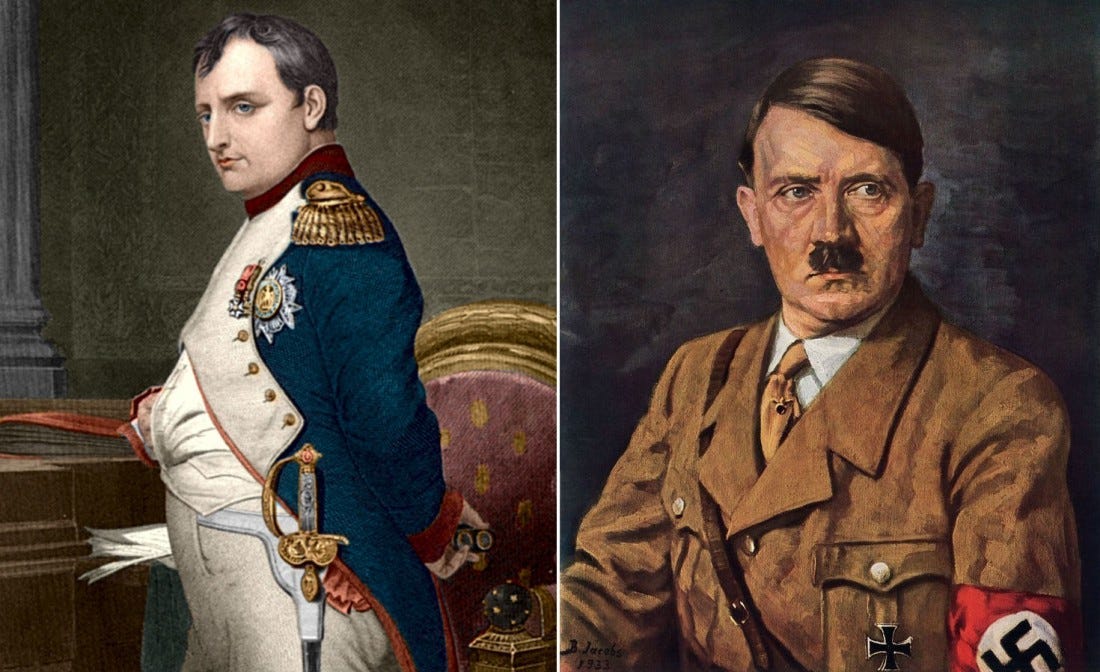 NAPOLEON AND HITLER