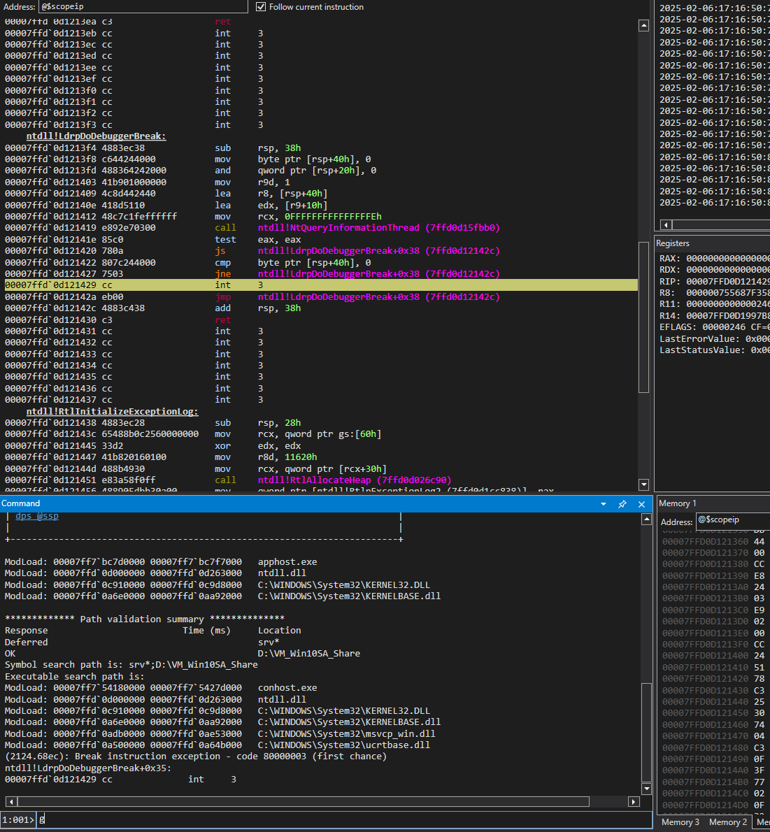 Anti-Debugging with .NET in Windows Environment