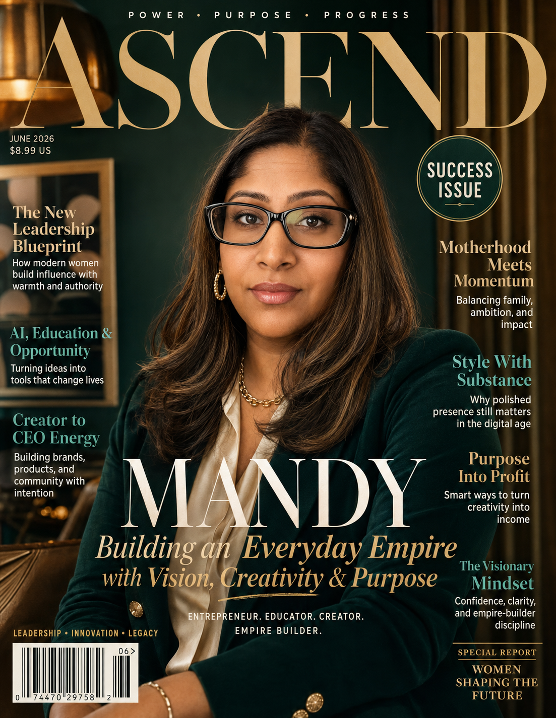 Why I Used AI to Turn Myself Into a Magazine Cover — And Why You Should Try It Too